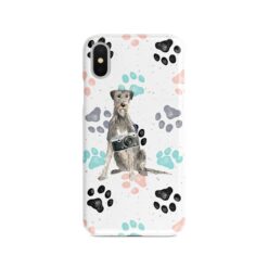 adventure dogs case muddy irish wolf hound colour paws front view
