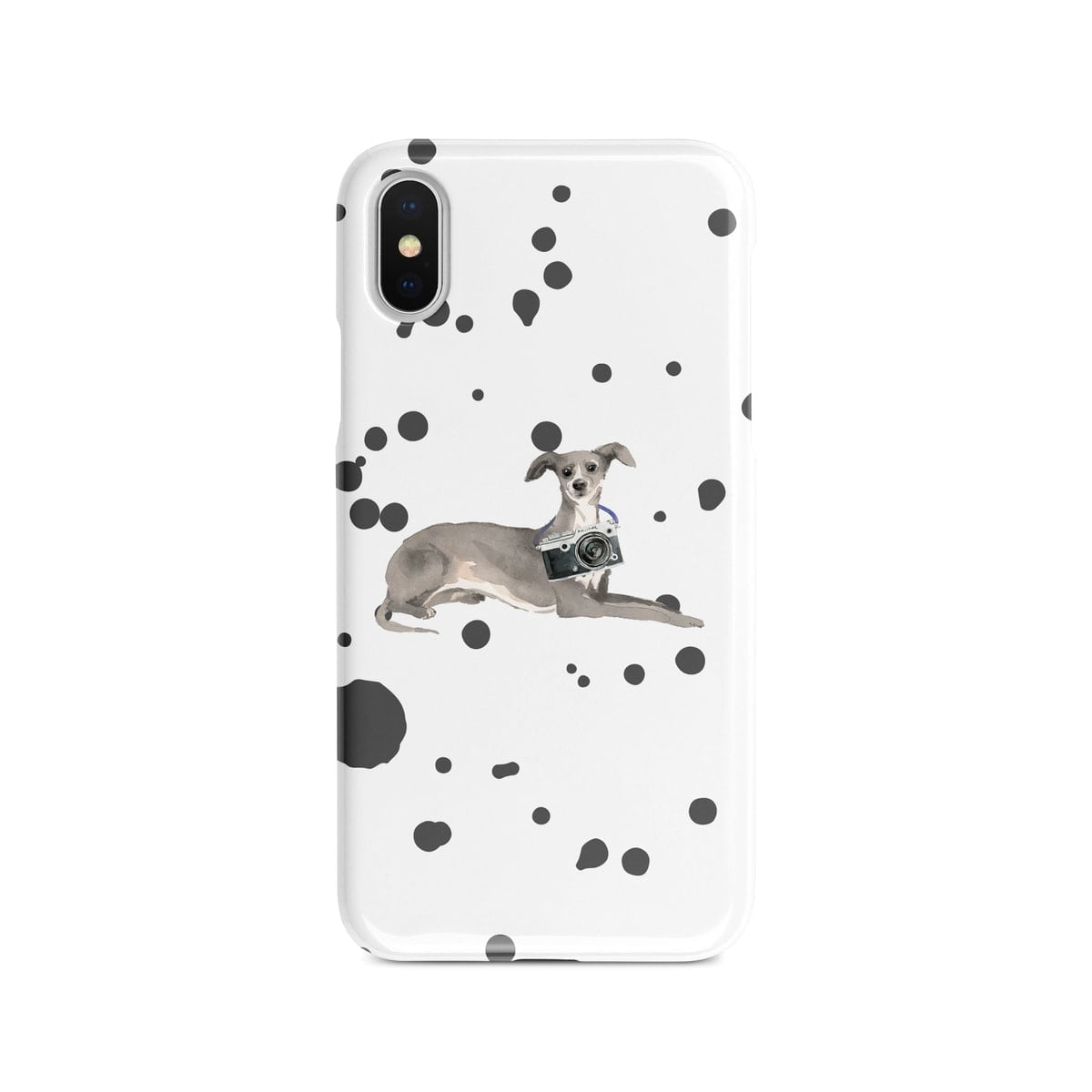 Italian greyhound Muddy Paws phone case. 3 muddy styles for your Iphone 15 Pro Max, Iphone 14, 13, 12 to 6 & Samsung Galaxy S23 Ultra, S22, S21 to S6. 5 Italian greyhound Muddy Paws phone case. 3 muddy styles for your Iphone 15 Pro Max, Iphone 14, 13, 12 to 6 & Samsung Galaxy S23 Ultra, S22, S21 to S6. - Image 3