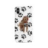 Labradoodle Muddy Paws phone case. 3 muddy styles for your Iphone 15 Pro Max, Iphone 14, 13, 12 to 6 & Samsung Galaxy S23 Ultra, S22, S21 to S6.