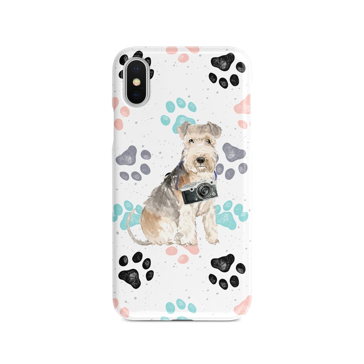Lakeland Terrier Muddy Paws phone case. 3 muddy styles for your Iphone 15 Pro Max, Iphone 14, 13, 12 to 6 & Samsung Galaxy S23 Ultra, S22, S21 to S6. 4 Lakeland Terrier Muddy Paws phone case. 3 muddy styles for your Iphone 15 Pro Max, Iphone 14, 13, 12 to 6 & Samsung Galaxy S23 Ultra, S22, S21 to S6. - Image 2