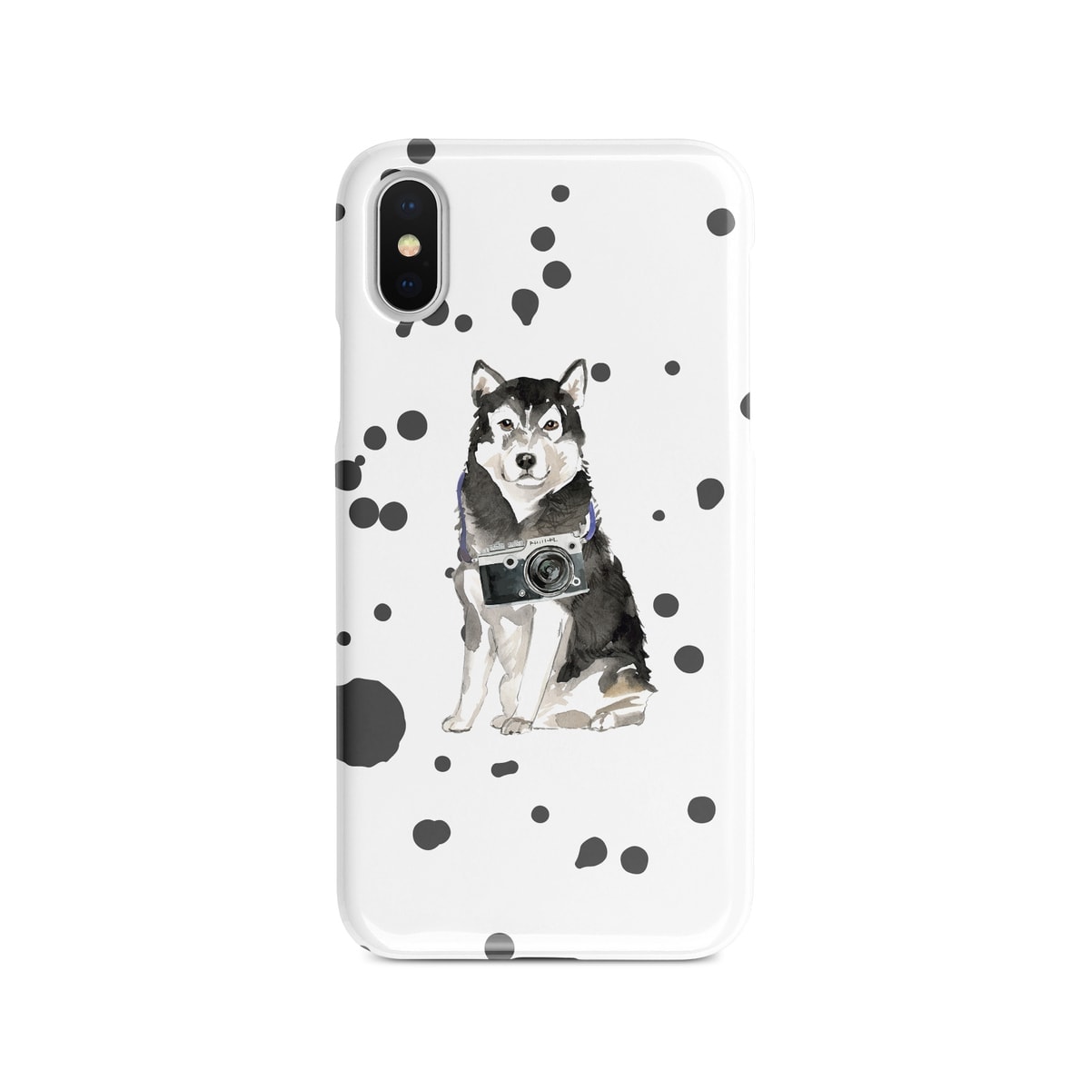 Malamute Muddy Paws phone case. 3 muddy styles for your Iphone 15 Pro Max, Iphone 14, 13, 12 to 6 & Samsung Galaxy S23 Ultra, S22, S21 to S6. 5 Malamute Muddy Paws phone case. 3 muddy styles for your Iphone 15 Pro Max, Iphone 14, 13, 12 to 6 & Samsung Galaxy S23 Ultra, S22, S21 to S6. - Image 3