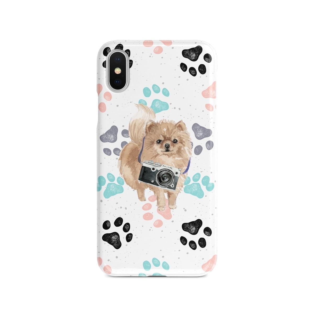 Pomeranian Muddy Paws phone case. 3 muddy styles for your Iphone 15 Pro Max, Iphone 14, 13, 12 to 6 & Samsung Galaxy S23 Ultra, S22, S21 to S6. 4 Pomeranian Muddy Paws phone case. 3 muddy styles for your Iphone 15 Pro Max, Iphone 14, 13, 12 to 6 & Samsung Galaxy S23 Ultra, S22, S21 to S6. - Image 2