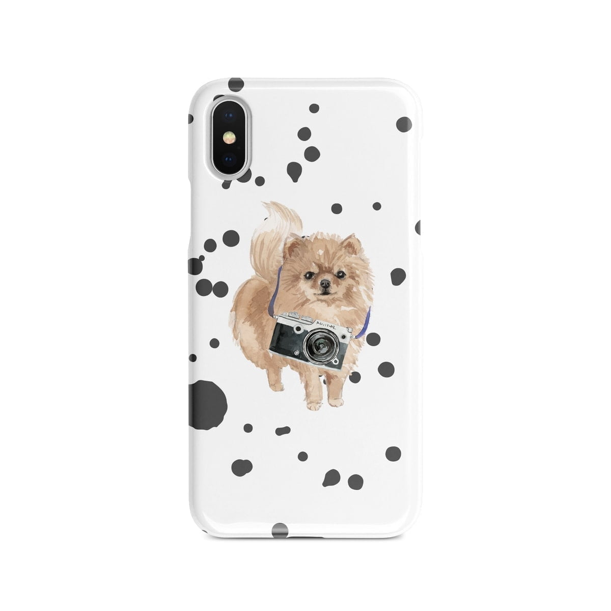 Pomeranian Muddy Paws phone case. 3 muddy styles for your Iphone 15 Pro Max, Iphone 14, 13, 12 to 6 & Samsung Galaxy S23 Ultra, S22, S21 to S6. 5 Pomeranian Muddy Paws phone case. 3 muddy styles for your Iphone 15 Pro Max, Iphone 14, 13, 12 to 6 & Samsung Galaxy S23 Ultra, S22, S21 to S6. - Image 3