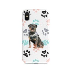 adventure dogs case muddy rottweiler colour paws front view
