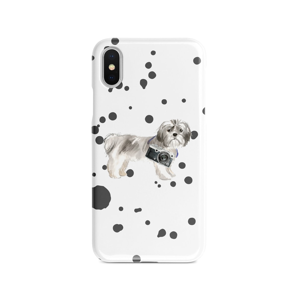 Shih tzu Short hair Muddy Paws phone case. 3 muddy styles for your Iphone 15 Pro Max, Iphone 14, 13, 12 to 6 & Samsung Galaxy S23 Ultra, S22, S21 to S6. 5 Shih tzu Short hair Muddy Paws phone case. 3 muddy styles for your Iphone 15 Pro Max, Iphone 14, 13, 12 to 6 & Samsung Galaxy S23 Ultra, S22, S21 to S6. - Image 3