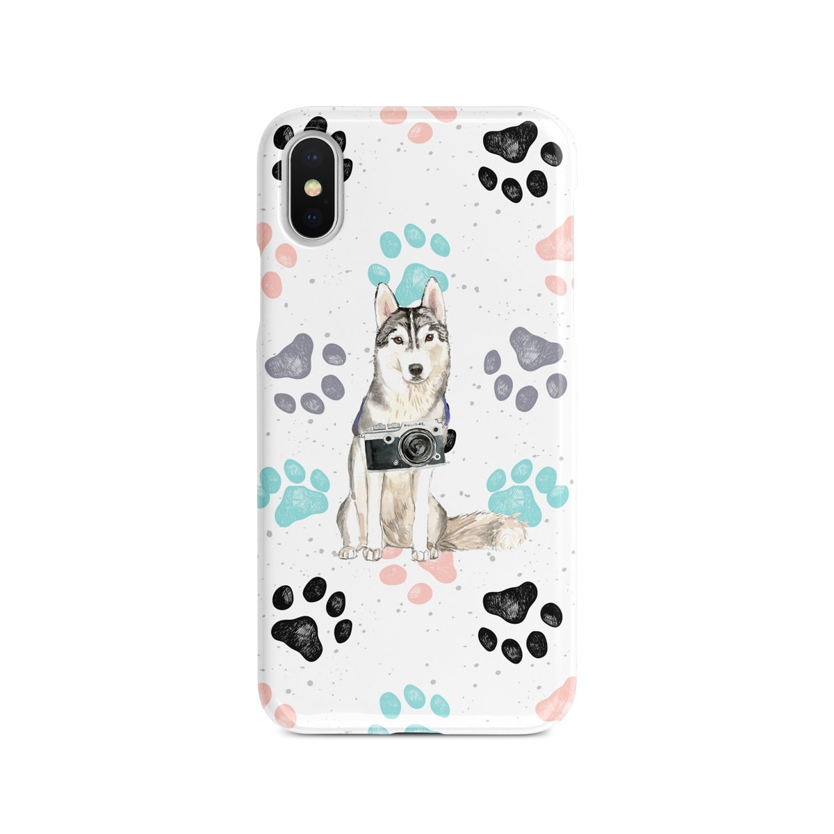 Siberian Husky Muddy Paws phone case. 3 muddy styles for your Iphone 15 Pro Max, Iphone 14, 13, 12 to 6 & Samsung Galaxy S23 Ultra, S22, S21 to S6. 4 Siberian Husky Muddy Paws phone case. 3 muddy styles for your Iphone 15 Pro Max, Iphone 14, 13, 12 to 6 & Samsung Galaxy S23 Ultra, S22, S21 to S6. - Image 2