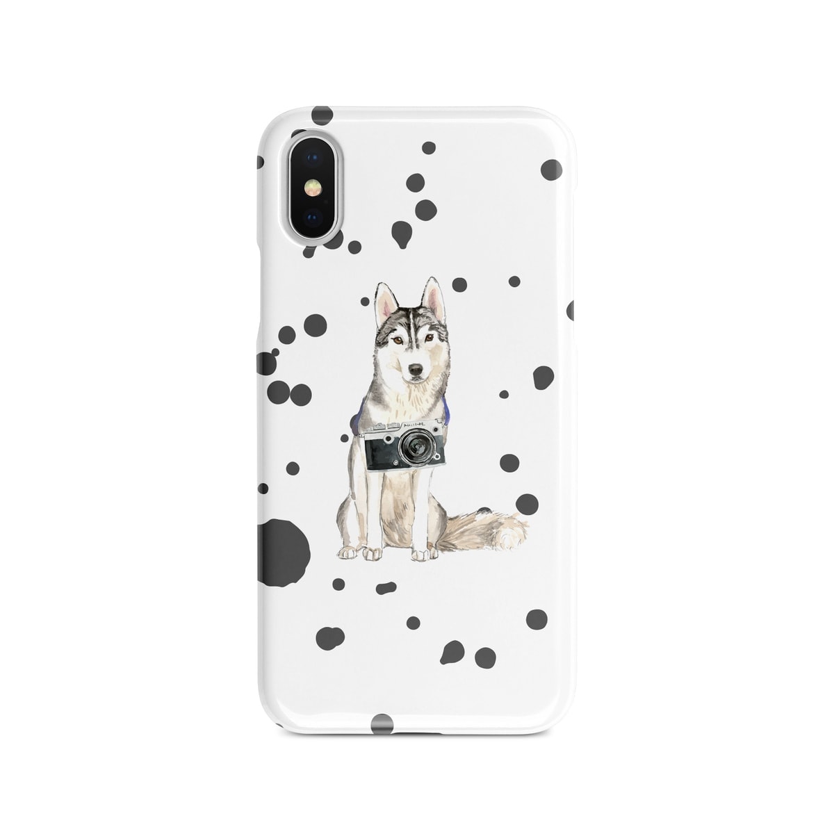 Siberian Husky Muddy Paws phone case. 3 muddy styles for your Iphone 15 Pro Max, Iphone 14, 13, 12 to 6 & Samsung Galaxy S23 Ultra, S22, S21 to S6. 5 Siberian Husky Muddy Paws phone case. 3 muddy styles for your Iphone 15 Pro Max, Iphone 14, 13, 12 to 6 & Samsung Galaxy S23 Ultra, S22, S21 to S6. - Image 3