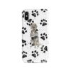 adventure dogs case muddy weimaraner bw paws front view