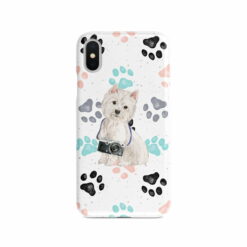 adventure dogs case muddy westie colour paws front view
