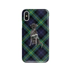 adventure dogs tartan case black lab gordon front view