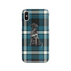 adventure dogs tartan case black lab modern front view