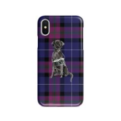 adventure dogs tartan case black lab pride of scotland front view
