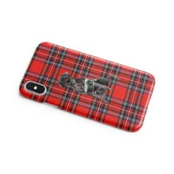 adventure dogs tartan case black lab royal stewart side
