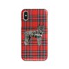 adventure dogs tartan case bouvier des flandres royal stewart front view