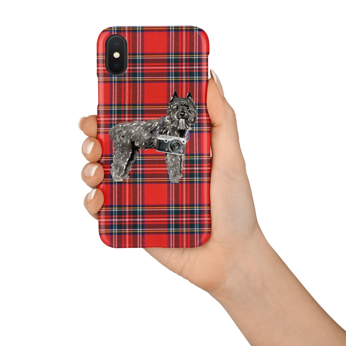 Bouvier des Flandres Tartan phone case. 11 Tartan styles for your Iphone 15 Pro Max, Iphone 14, 13, 12 to 6 & Samsung Galaxy S23 Ultra, S22, S21 to S6 4 Bouvier des Flandres Tartan phone case. 11 Tartan styles for your Iphone 15 Pro Max, Iphone 14, 13, 12 to 6 & Samsung Galaxy S23 Ultra, S22, S21 to S6 - Image 3