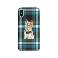 adventure dogs tartan case cairn terrier modern front view