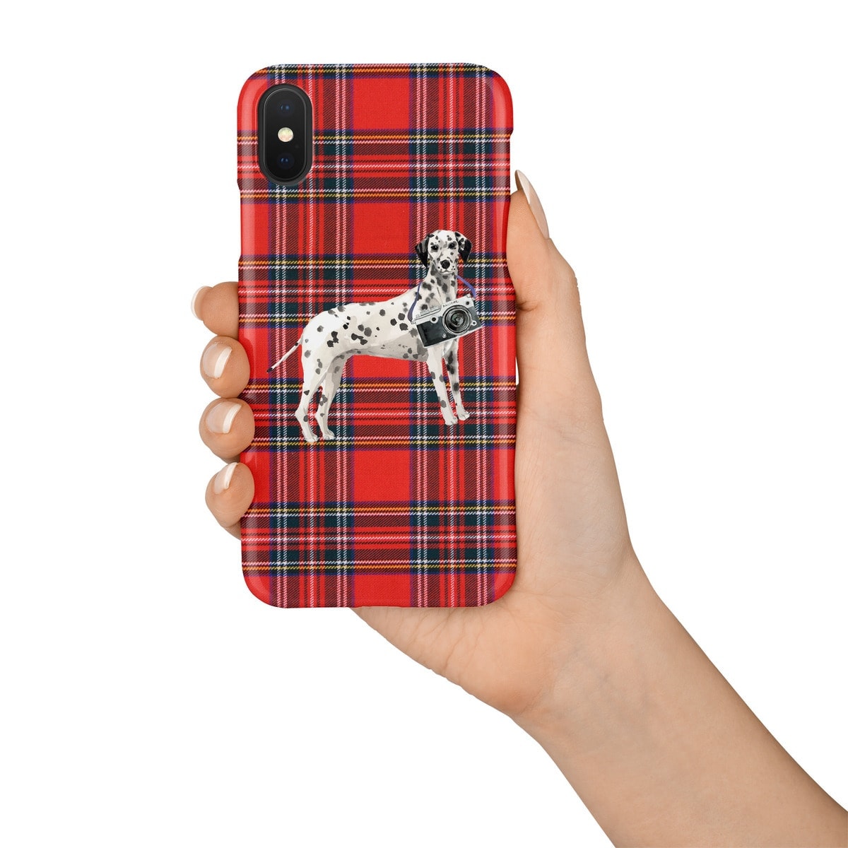 Dalmatian Tartan phone case. 11 Tartan styles for your Iphone 15 Pro Max, Iphone 14, 13, 12 to 6 & Samsung Galaxy S23 Ultra, S22, S21 to S6 4 Dalmatian Tartan phone case. 11 Tartan styles for your Iphone 15 Pro Max, Iphone 14, 13, 12 to 6 & Samsung Galaxy S23 Ultra, S22, S21 to S6 - Image 3