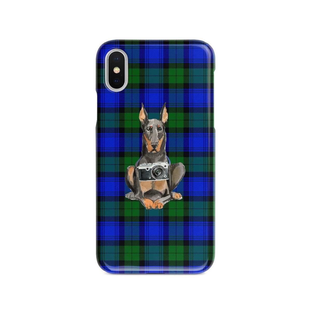Doberman Tartan phone case. 11 Tartan styles for your Iphone 15 Pro Max, Iphone 14, 13, 12 to 6 & Samsung Galaxy S23 Ultra, S22, S21 to S6 5 Doberman Tartan phone case. 11 Tartan styles for your Iphone 15 Pro Max, Iphone 14, 13, 12 to 6 & Samsung Galaxy S23 Ultra, S22, S21 to S6 - Image 4