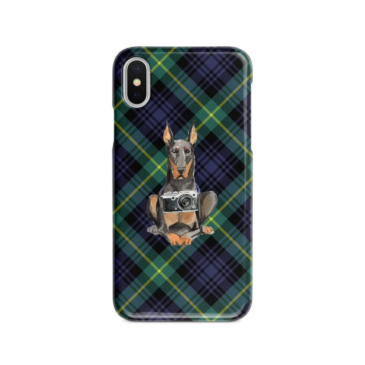 Doberman Tartan phone case. 11 Tartan styles for your Iphone 15 Pro Max, Iphone 14, 13, 12 to 6 & Samsung Galaxy S23 Ultra, S22, S21 to S6 9 Doberman Tartan phone case. 11 Tartan styles for your Iphone 15 Pro Max, Iphone 14, 13, 12 to 6 & Samsung Galaxy S23 Ultra, S22, S21 to S6 - Image 8