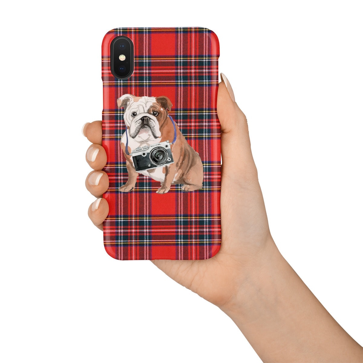 English Bulldog Tartan phone case. 11 Tartan styles for your Iphone 15 Pro Max, Iphone 14, 13, 12 to 6 & Samsung Galaxy S23 Ultra, S22, S21 to S6 4 English Bulldog Tartan phone case. 11 Tartan styles for your Iphone 15 Pro Max, Iphone 14, 13, 12 to 6 & Samsung Galaxy S23 Ultra, S22, S21 to S6 - Image 3