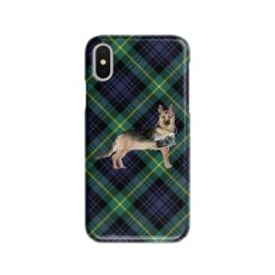 adventure dogs tartan case german shepherd gordon front view