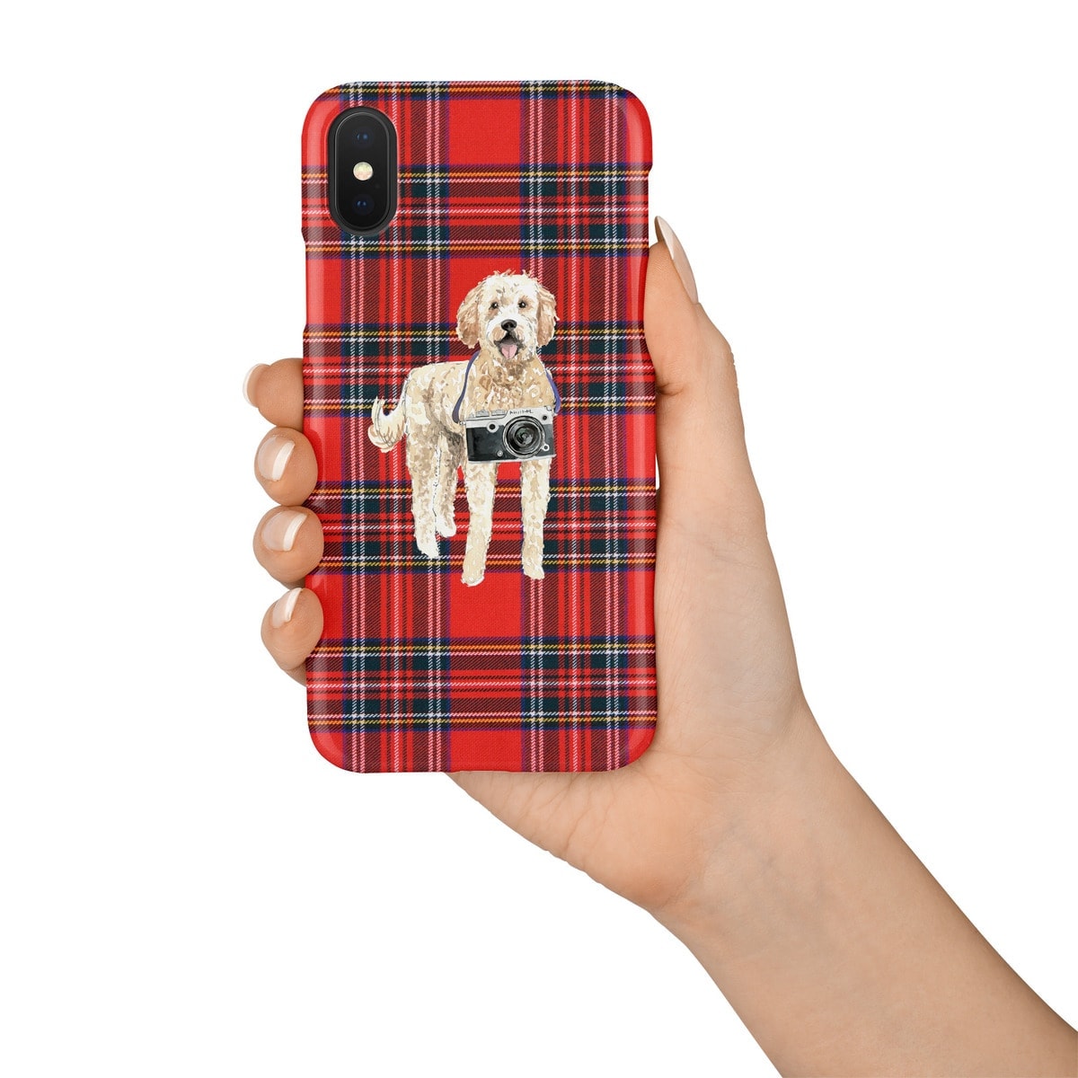 Golden Doodle Tartan phone case. 11 Tartan styles for your Iphone 15 Pro Max, Iphone 14, 13, 12 to 6 & Samsung Galaxy S23 Ultra, S22, S21 to S6 4 Golden Doodle Tartan phone case. 11 Tartan styles for your Iphone 15 Pro Max, Iphone 14, 13, 12 to 6 & Samsung Galaxy S23 Ultra, S22, S21 to S6 - Image 3