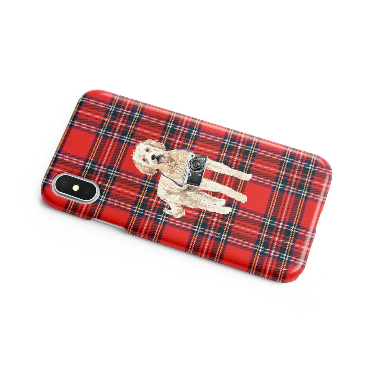 Golden Doodle Tartan phone case. 11 Tartan styles for your Iphone 15 Pro Max, Iphone 14, 13, 12 to 6 & Samsung Galaxy S23 Ultra, S22, S21 to S6 3 Golden Doodle Tartan phone case. 11 Tartan styles for your Iphone 15 Pro Max, Iphone 14, 13, 12 to 6 & Samsung Galaxy S23 Ultra, S22, S21 to S6 - Image 2