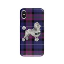 adventure dogs tartan case grey poodle pride of scotland front view