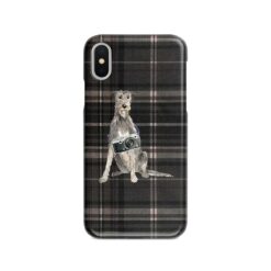 adventure dogs tartan case irish wolf hound dark tartan front view