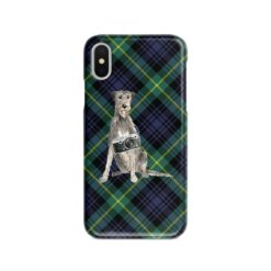 adventure dogs tartan case irish wolf hound gordon front view
