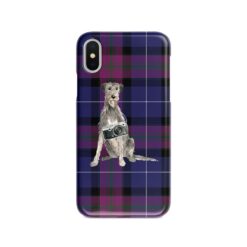 adventure dogs tartan case irish wolf hound pride of scotland front view