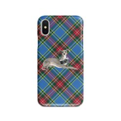 adventure dogs tartan case italian greyhound macbeth front view
