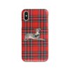 Italian greyhound Tartan phone case. 11 Tartan styles for your Iphone 15 Pro Max, Iphone 14, 13, 12 to 6 & Samsung Galaxy S23 Ultra, S22, S21 to S6 1 adventure dogs tartan case italian greyhound royal stewart front view