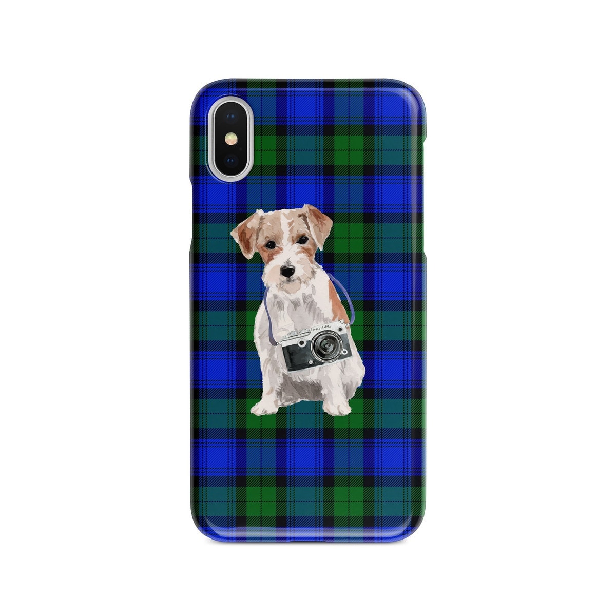 Jack Russell Tartan phone case. 11 Tartan styles for your Iphone 15 Pro Max, Iphone 14, 13, 12 to 6 & Samsung Galaxy S23 Ultra, S22, S21 to S6 5 Jack Russell Tartan phone case. 11 Tartan styles for your Iphone 15 Pro Max, Iphone 14, 13, 12 to 6 & Samsung Galaxy S23 Ultra, S22, S21 to S6 - Image 4