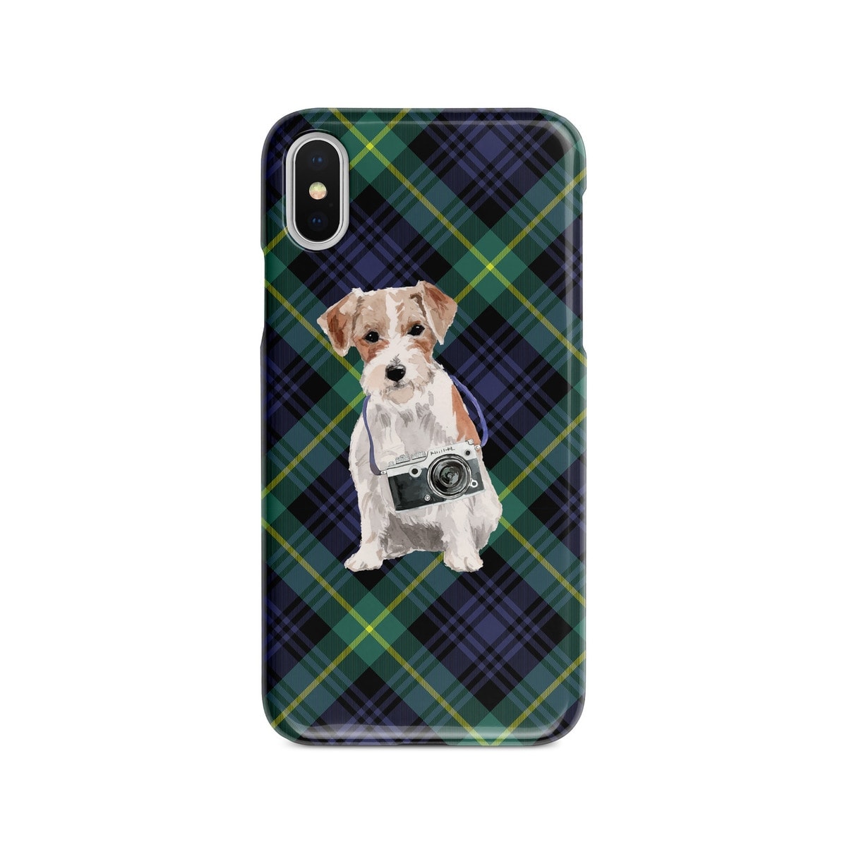 Jack Russell Tartan phone case. 11 Tartan styles for your Iphone 15 Pro Max, Iphone 14, 13, 12 to 6 & Samsung Galaxy S23 Ultra, S22, S21 to S6 9 Jack Russell Tartan phone case. 11 Tartan styles for your Iphone 15 Pro Max, Iphone 14, 13, 12 to 6 & Samsung Galaxy S23 Ultra, S22, S21 to S6 - Image 8