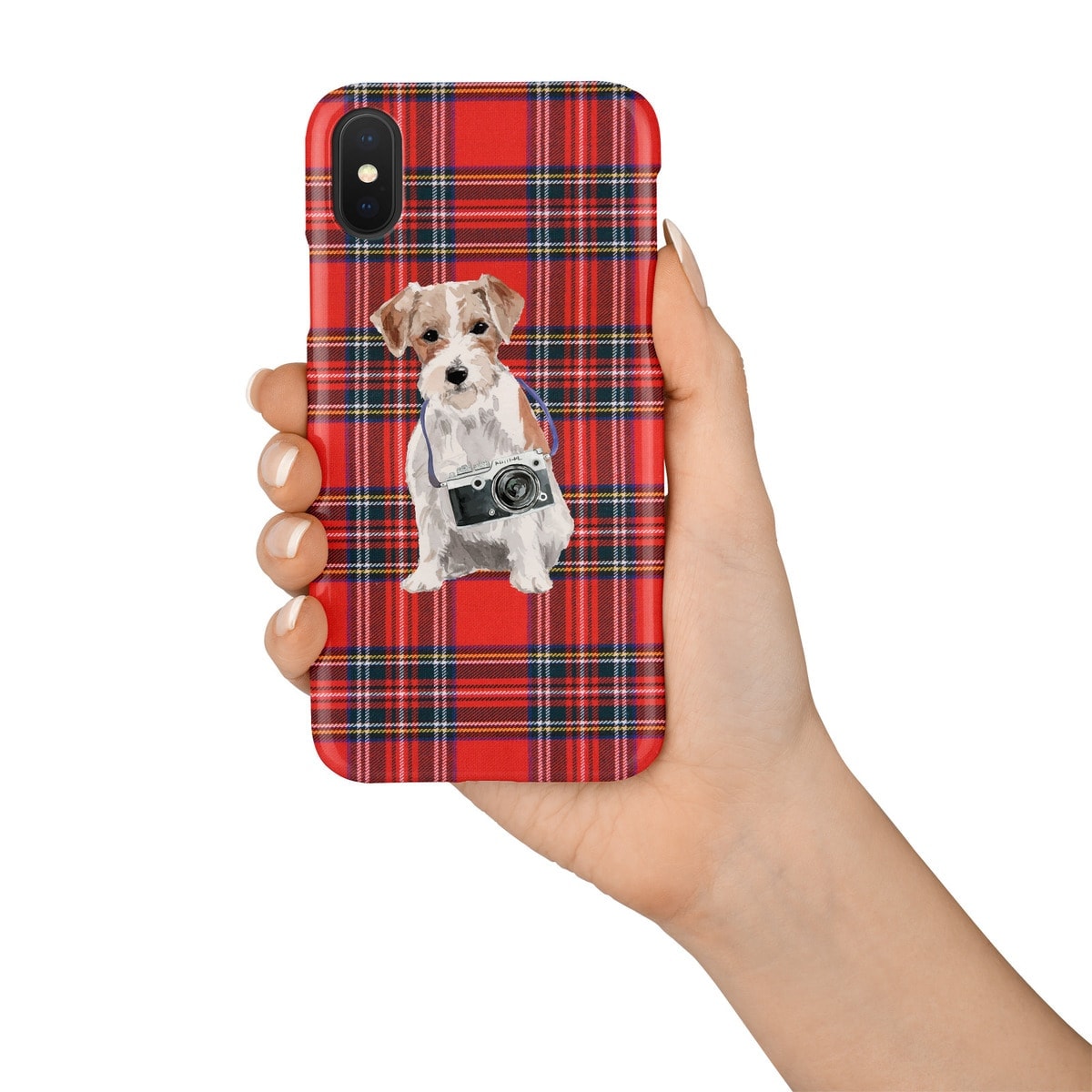 Jack Russell Tartan phone case. 11 Tartan styles for your Iphone 15 Pro Max, Iphone 14, 13, 12 to 6 & Samsung Galaxy S23 Ultra, S22, S21 to S6 4 Jack Russell Tartan phone case. 11 Tartan styles for your Iphone 15 Pro Max, Iphone 14, 13, 12 to 6 & Samsung Galaxy S23 Ultra, S22, S21 to S6 - Image 3