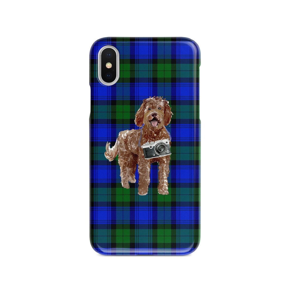 Labradoodle Tartan phone case. 11 Tartan styles for your Iphone 15 Pro Max, Iphone 14, 13, 12 to 6 & Samsung Galaxy S23 Ultra, S22, S21 to S6 5 Labradoodle Tartan phone case. 11 Tartan styles for your Iphone 15 Pro Max, Iphone 14, 13, 12 to 6 & Samsung Galaxy S23 Ultra, S22, S21 to S6 - Image 4