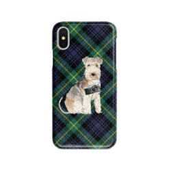 adventure dogs tartan case lakeland terrier gordon front view