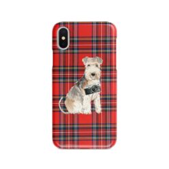Lakeland Terrier Tartan phone case. 11 Tartan styles for your Iphone 15 Pro Max, Iphone 14, 13, 12 to 6 & Samsung Galaxy S23 Ultra, S22, S21 to S6