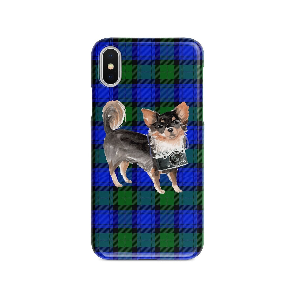 Long Haired Chihuahua Tartan phone case. 11 Tartan styles for your Iphone 15 Pro Max, Iphone 14, 13, 12 to 6 & Samsung Galaxy S23 Ultra, S22, S21 to S6 6 Long Haired Chihuahua Tartan phone case. 11 Tartan styles for your Iphone 15 Pro Max, Iphone 14, 13, 12 to 6 & Samsung Galaxy S23 Ultra, S22, S21 to S6 - Image 4