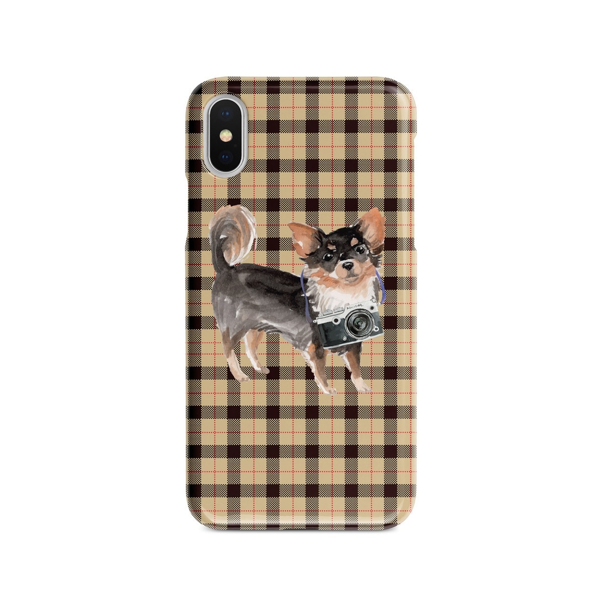 Long Haired Chihuahua Tartan phone case. 11 Tartan styles for your Iphone 15 Pro Max, Iphone 14, 13, 12 to 6 & Samsung Galaxy S23 Ultra, S22, S21 to S6 8 Long Haired Chihuahua Tartan phone case. 11 Tartan styles for your Iphone 15 Pro Max, Iphone 14, 13, 12 to 6 & Samsung Galaxy S23 Ultra, S22, S21 to S6 - Image 6
