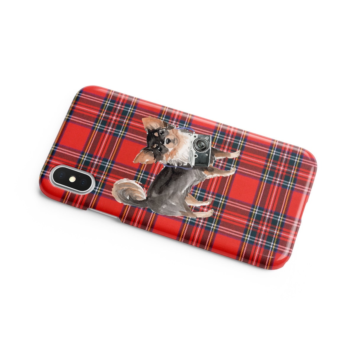 Long Haired Chihuahua Tartan phone case. 11 Tartan styles for your Iphone 15 Pro Max, Iphone 14, 13, 12 to 6 & Samsung Galaxy S23 Ultra, S22, S21 to S6 4 Long Haired Chihuahua Tartan phone case. 11 Tartan styles for your Iphone 15 Pro Max, Iphone 14, 13, 12 to 6 & Samsung Galaxy S23 Ultra, S22, S21 to S6 - Image 2