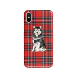 Malamute Tartan phone case. 11 Tartan styles for your Iphone 15 Pro Max, Iphone 14, 13, 12 to 6 & Samsung Galaxy S23 Ultra, S22, S21 to S6