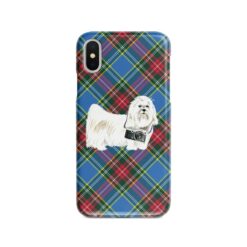 adventure dogs tartan case maltese macbeth front view