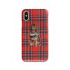 adventure dogs tartan case newfoundland royal stewart front view