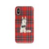 Siberian Husky Tartan phone case. 11 Tartan styles for your Iphone 15 Pro Max, Iphone 14, 13, 12 to 6 & Samsung Galaxy S23 Ultra, S22, S21 to S6