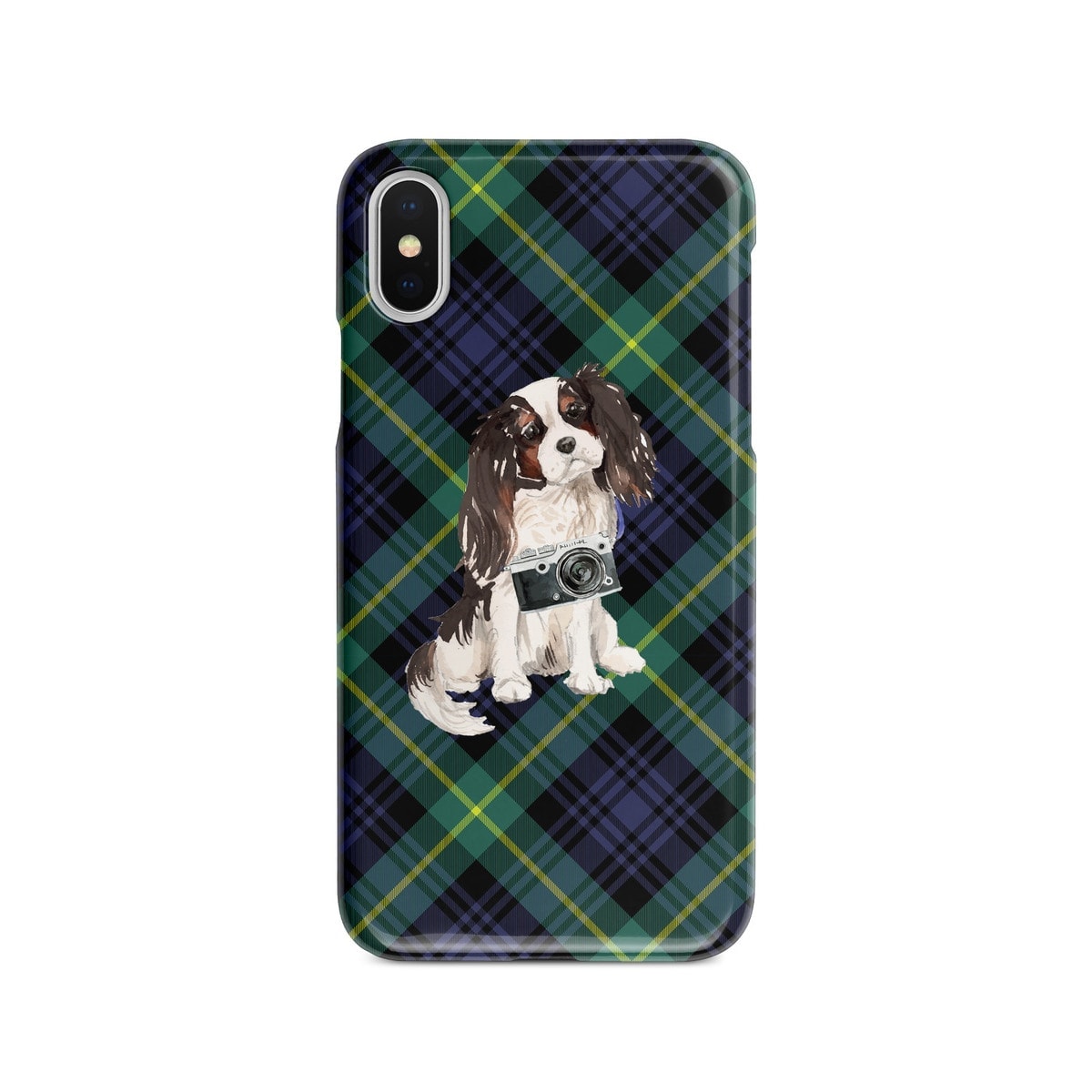 Tri colour King Charles Spaniel Tartan phone case. 11 Tartan styles for your Iphone 15 Pro Max, Iphone 14, 13, 12 to 6 & Samsung Galaxy S23 Ultra, S22, S21 to S6 9 Tri colour King Charles Spaniel Tartan phone case. 11 Tartan styles for your Iphone 15 Pro Max, Iphone 14, 13, 12 to 6 & Samsung Galaxy S23 Ultra, S22, S21 to S6 - Image 8