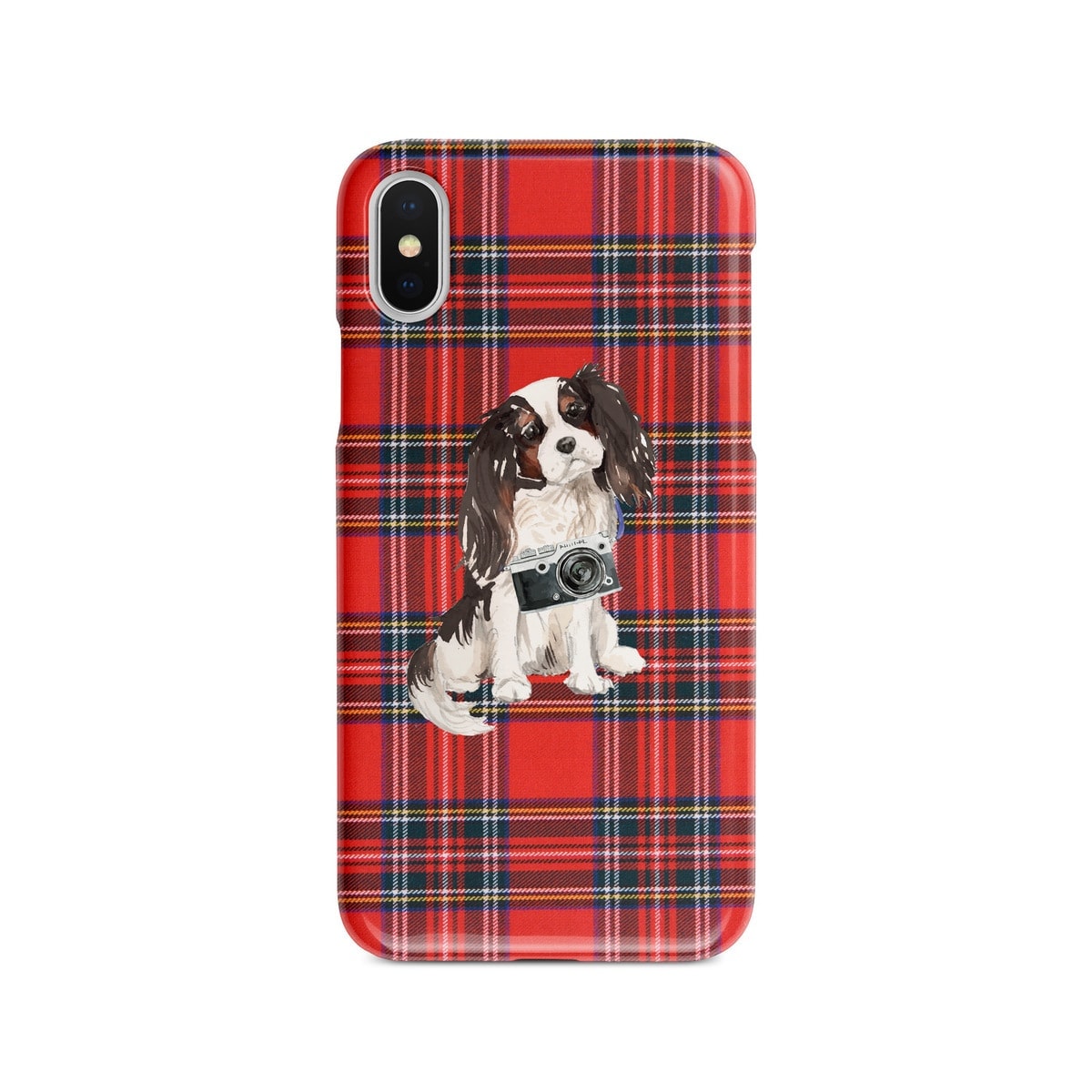 Tri colour King Charles Spaniel Tartan phone case. 11 Tartan styles for your Iphone 15 Pro Max, Iphone 14, 13, 12 to 6 & Samsung Galaxy S23 Ultra, S22, S21 to S6 2 Tri colour King Charles Spaniel Tartan phone case. 11 Tartan styles for your Iphone 15 Pro Max, Iphone 14, 13, 12 to 6 & Samsung Galaxy S23 Ultra, S22, S21 to S6