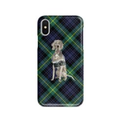 adventure dogs tartan case weimaraner gordon front view