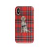 adventure dogs tartan case weimaraner royal stewart front view